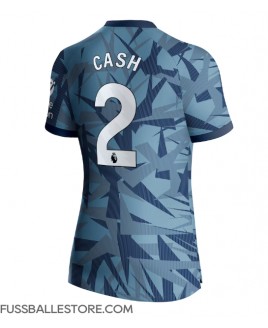 Günstige Aston Villa Matty Cash #2 3rd trikot Damen 2023-24 Kurzarm